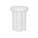 MESA LATERAL BLANCA EN METAL