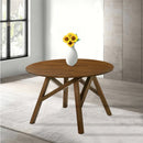 MESA DE COMEDOR ACABADO DE MADERA