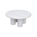 MESA DE CENTRO ESTILO MARMOL GRIS
