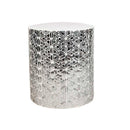 WOODEN/BONE ROUND SIDE TABLE