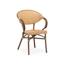 SILLA DE EXTERIOR EN RATTAN NATURAL