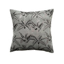 ***CUSHION WITH FILLER, VACUUM, PRINT, FOIL PRINT ON COTTON VELVET, BACK PLAIN