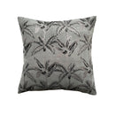 ***CUSHION WITH FILLER, VACUUM, PRINT, FOIL PRINT ON COTTON VELVET, BACK PLAIN