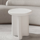 MESA LATERAL EN BLANCO MATE