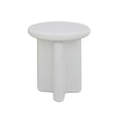 MESA LATERAL EN BLANCO MATE