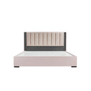 CAMA QUEEN "COMPLAST" + 1 MESITA DE NOCHE - 2PCS
