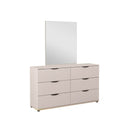 GAVETERO CON ESPEJO BEIGE