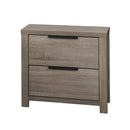 CAMA QUEEN "RZ1035" + 1 MESITA DE NOCHE - 2PCS