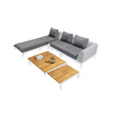 SOFA SECCIONAL PARA EXTERIOR "POLO PRO" - 4PCS