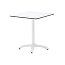 MESA DE COMEDOR DE EXTERIOR EN ALUMINIO COLOR BLANCA