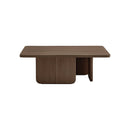 MESA DE CENTRO ACABADO DE MADERA