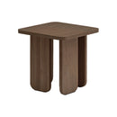 MESA LATERAL ACABADO DE MADERA