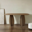 CONSOLA ACABADO DE MADERA