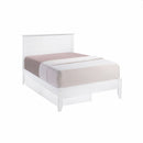 MACARENA CAMA DOBLE FULL CON TRUNDLE BLANCO
