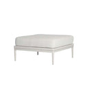 ***CASABLANCA OTTOMAN WICKER COLOR: ICE WHITE 80*80*27