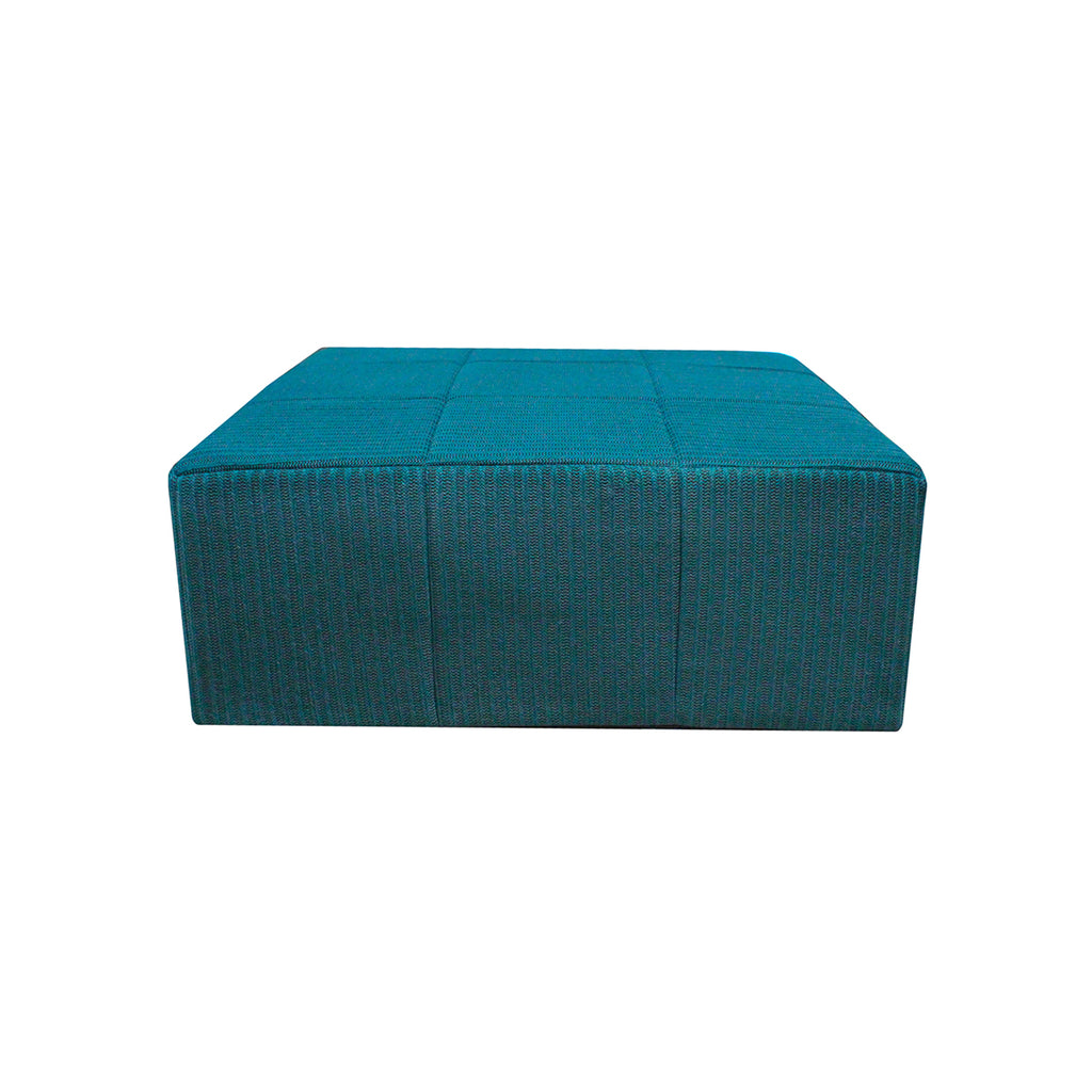 SQUARE FOOT REST & COFFEE TABLE, QUICK DRY KNITTED PE, ALU FRAME INSID