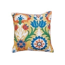 HAND EMBROIDERED WOOLEN CUSHION MULTI 20X20