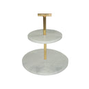 ACCESORIO DECORATIVO EN TOPE ESTILO MARMOL BLANCO