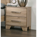 MESA DE NOCHE MONACO EN ACABADO DE MADERA