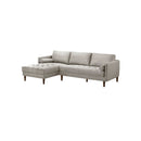 *****SOFA SECCIONAL ESTACIONARIO IZQUIERDO SAMPSON EN TELA GRIS