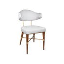 SILLA DE COMEDOR HARD TAPIZADA EN TELA 1339 PATA MARRONES