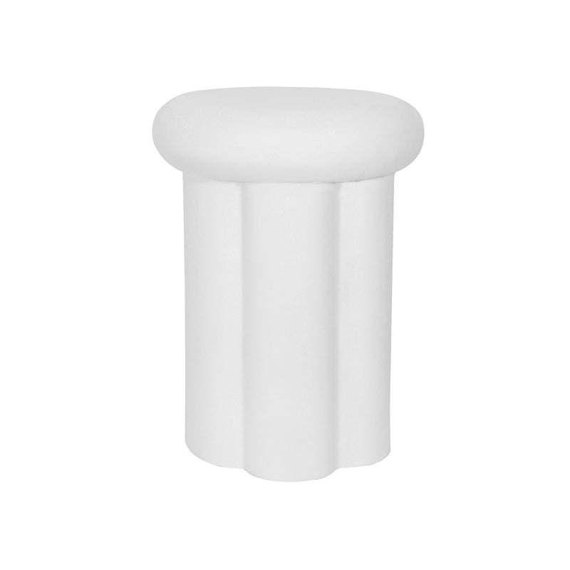 MESA LATERAL BLANCA EN METAL