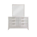 FLORENCE WHIITE DRESSER AND MIRROR