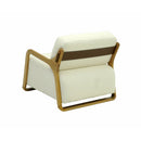 POLTRONA VOGUE CURVE NATURAL TEC8O