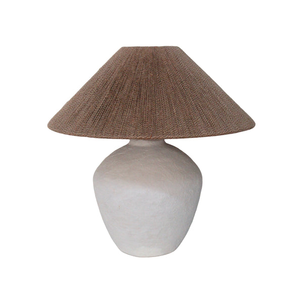 METAL TABLE LAMP WITH SHADE