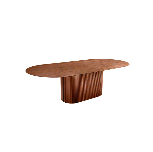 MESA DE COMEDOR ATENAS TOPE ACABADO DE MADERA