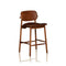 ***TABURETE CARIOCA 01 MARRON MATE