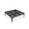 COFFEE TABLE, SPACE GRAY, METAL: SMOKED GLASS