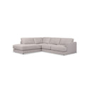 SOFA SECCIONAL ESTACIONARIO BELFAST EN TELA BEIGE