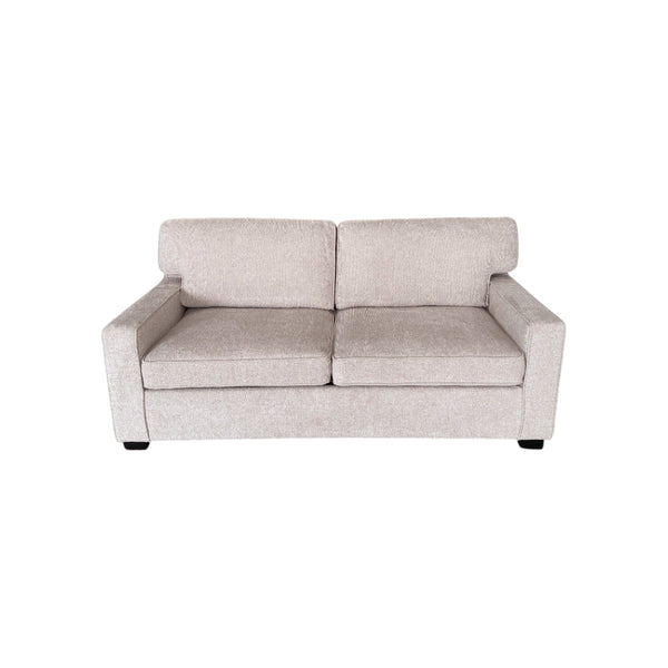 SOFA CAMA EN TELA BEIGE TAUPE