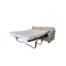 SOFA CAMA EN TELA MARRON