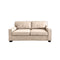 SOFA CAMA EN TELA MARRON