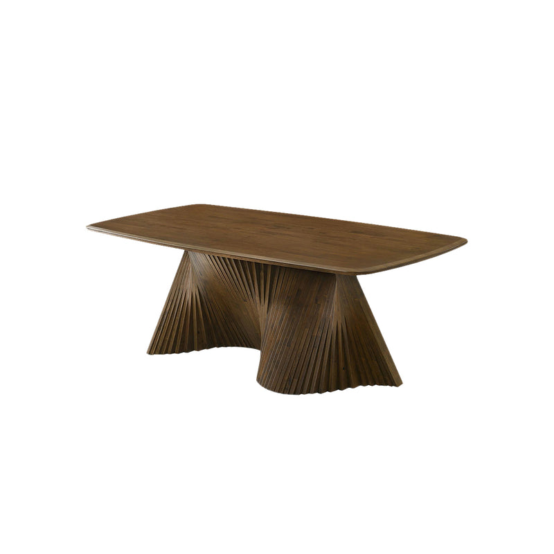 MESA DE COMEDOR ACABADO DE MADERA
