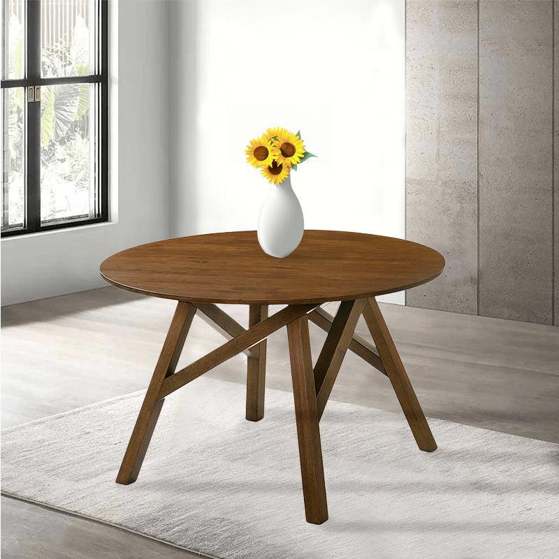 MESA DE COMEDOR ACABADO DE MADERA