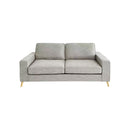 SOFA CAMA EN TELA GRIS