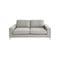 SOFA CAMA EN TELA GRIS