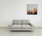 SOFA CAMA EN TELA GRIS