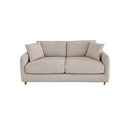 SOFA CAMA EN TELA BEIGE TAUPE