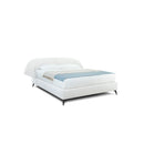 CAMA KING ELLMEERA EN TELA BLANCA