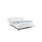 CAMA KING ELLMEERA EN TELA BLANCA