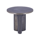 MESA LATERAL LATON BRONCE ANTIGUO