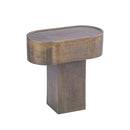 MESA LATERAL LATON ENVEJECIDO
