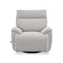 BUTACA RECLINABLE MANUAL EN TELA GRIS