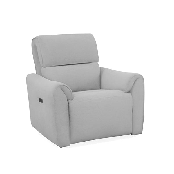 BUTACA RECLINABLE ELECTRICA EN TELA GRIS