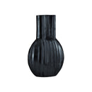 VASE, BLACKISH BRONZE
