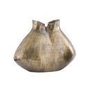 VASE, BRASS ANTIQUE